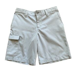 Boy’s Under Armour Gray Flat Front Cargo Shorts